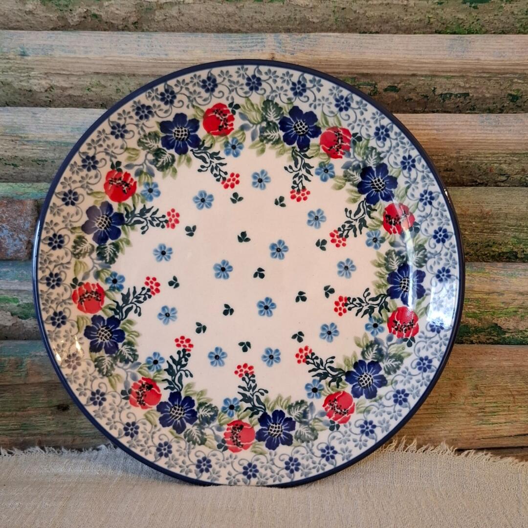 CA 086-3430x Bunzlau Bord 20cm FlowerBall by Teresa Liana - Afbeelding 2