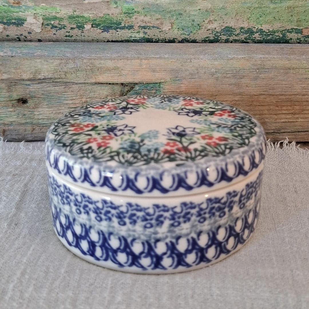 CA G94-2913x Bunzlau Sieradendoosje Ø9.5cm by Karolina Sliwinska - Afbeelding 2