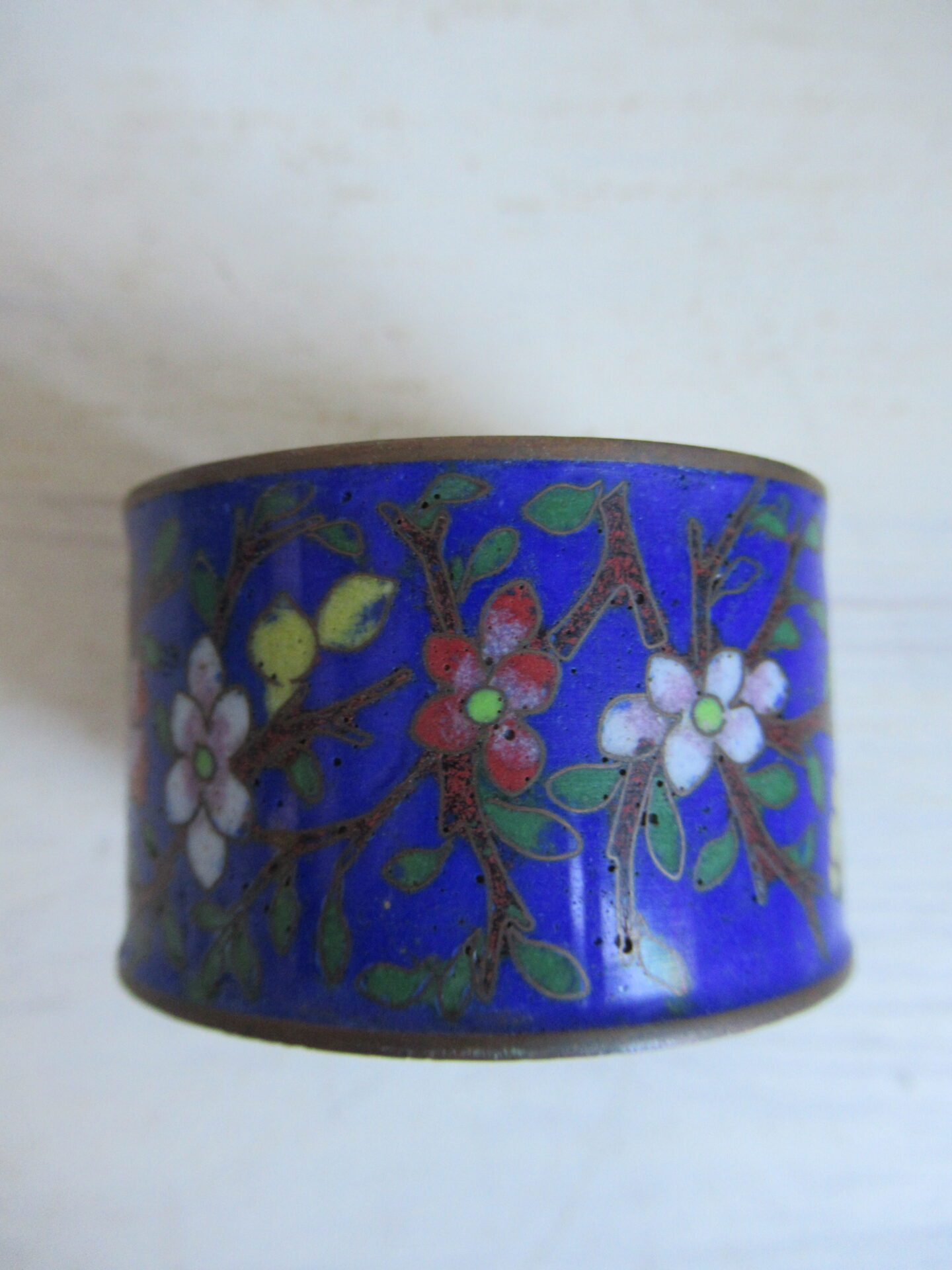 2 oude servetringen, cloisonné - Afbeelding 4