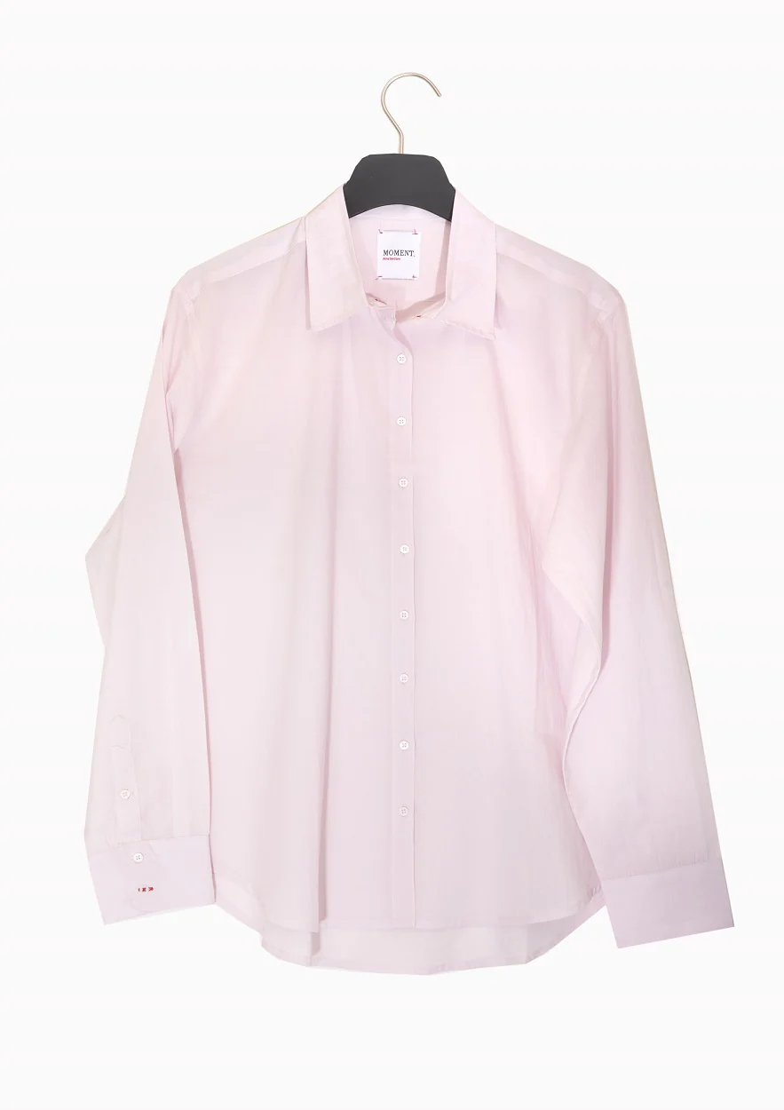 Blouse Boy Friend Shirt Baby Pink - Afbeelding 4