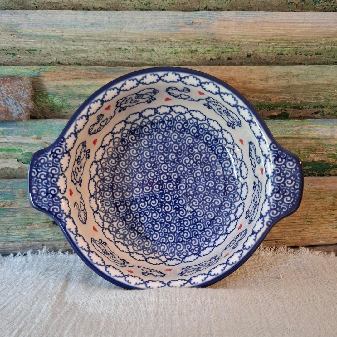 CA G99-3394x Bunzlau Soepkom/schaaltje met dichte greepjes FunnySheep - Afbeelding 3