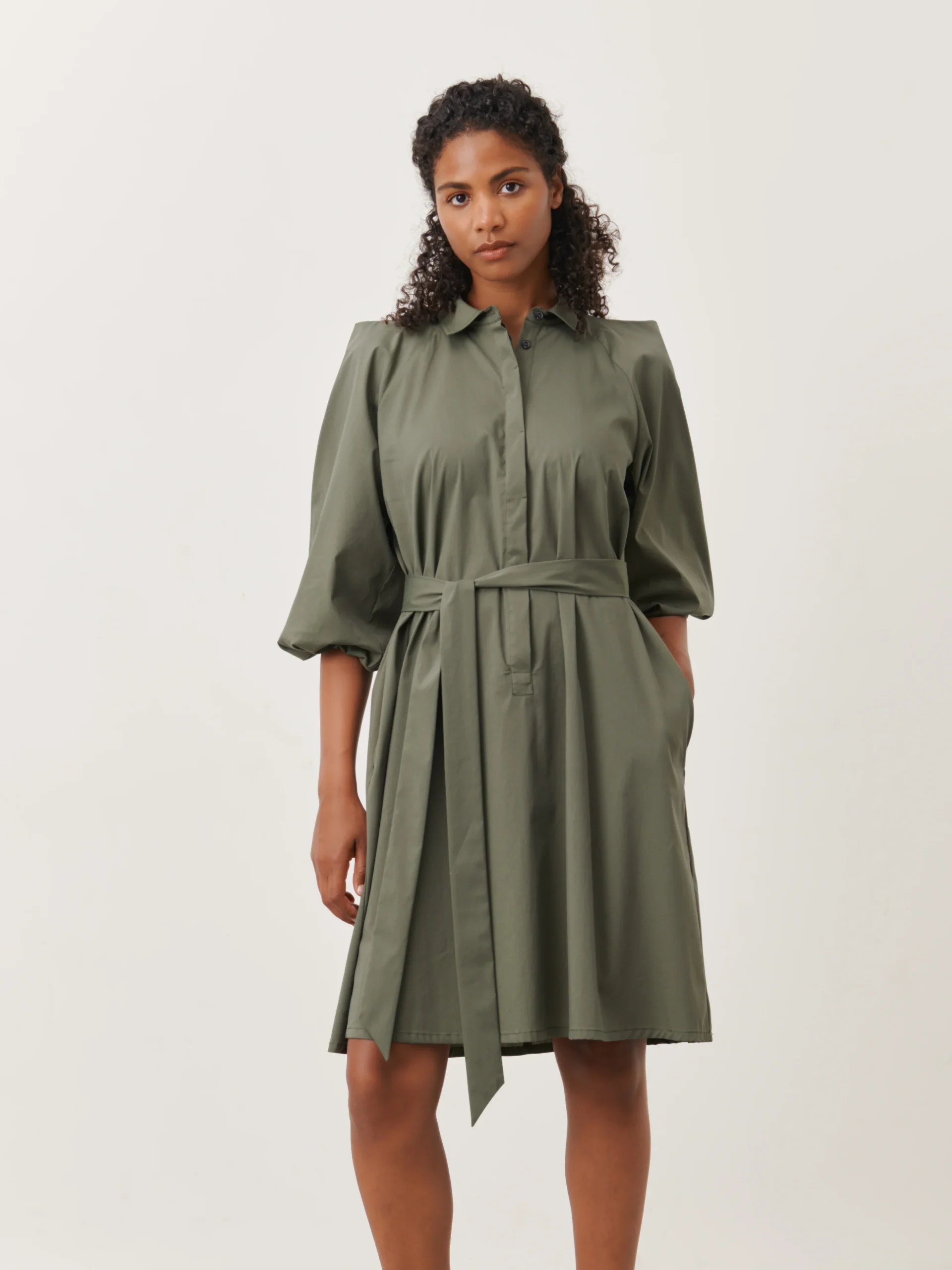 Jane Lushka Dress Carlen Army ES9242111 - Afbeelding 2