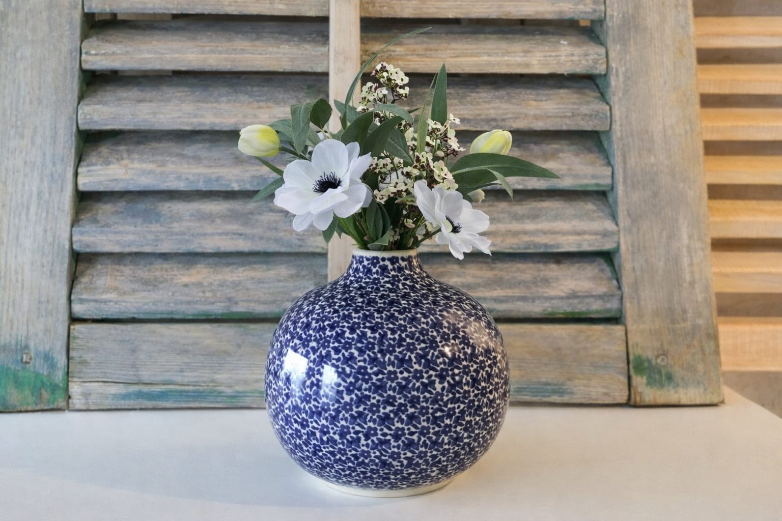 CA G15-2396x Bunzlau Bloemenvaas Hoog 14cm - Afbeelding 4