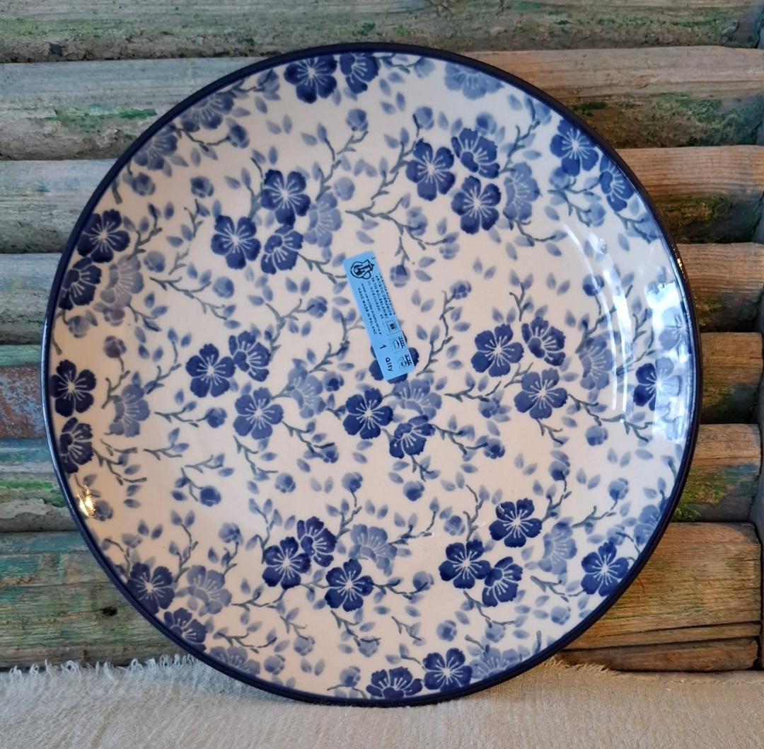 CA 257-3428x Bunzlau Bord 25.5cm FlowerPower - Afbeelding 2