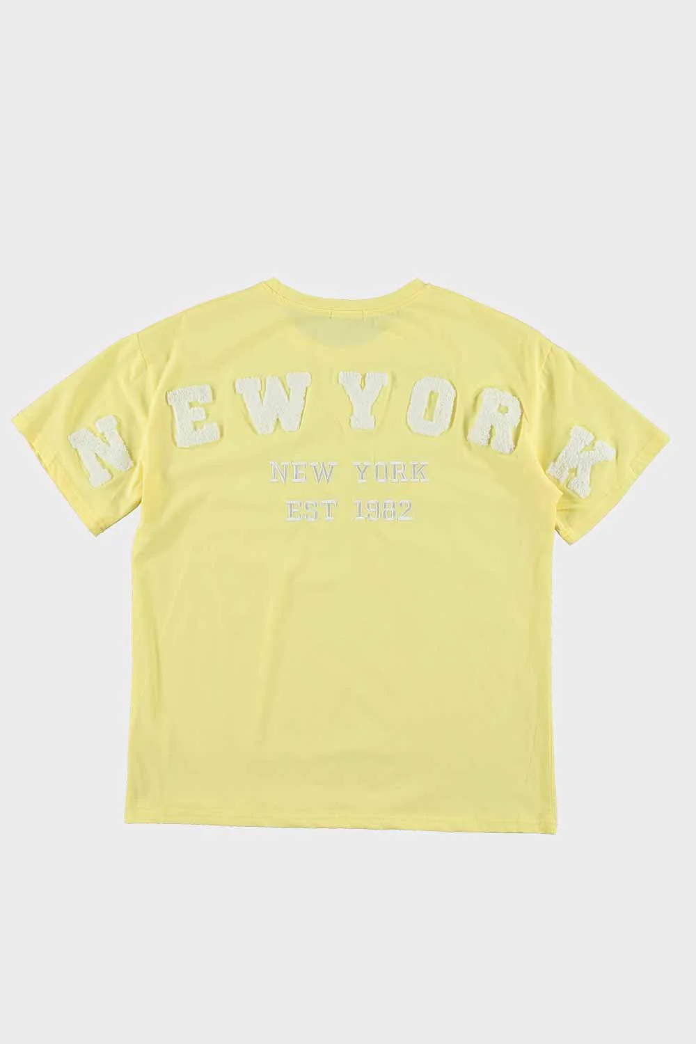 T-shirt New York Geel - Afbeelding 3