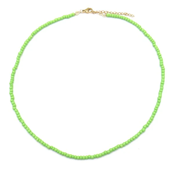 Ketting Beads Groen - Afbeelding 2