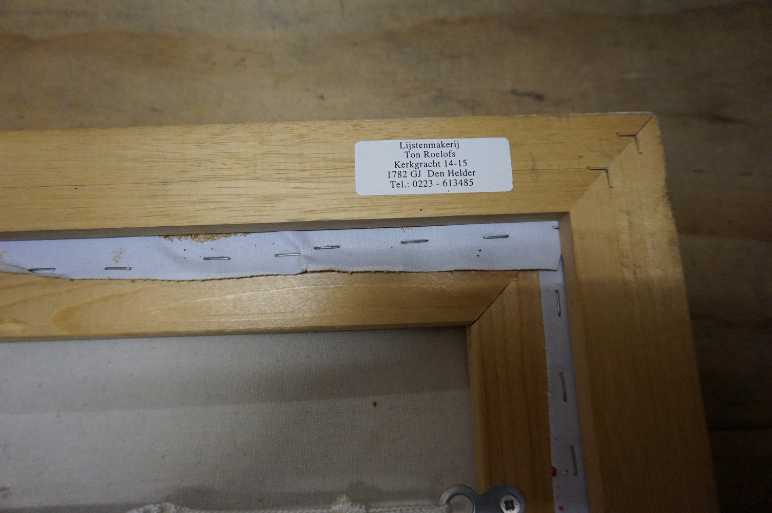 Abstract schilderij B. Long - Afbeelding 6