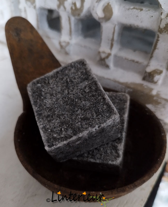 Amberblokje velvet black - Afbeelding 2