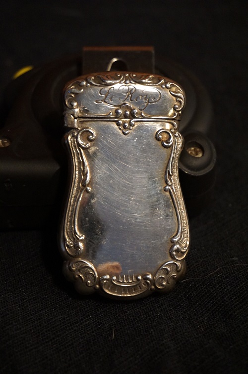 Antieke sterling zilveren aansteker huls W.S.& Co. (30031) - Afbeelding 2
