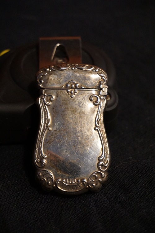 Antieke sterling zilveren aansteker huls W.S.& Co. (30031) - Afbeelding 3
