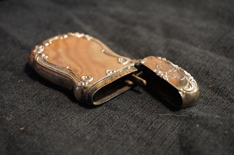 Antieke sterling zilveren aansteker huls W.S.& Co. (30031) - Afbeelding 5
