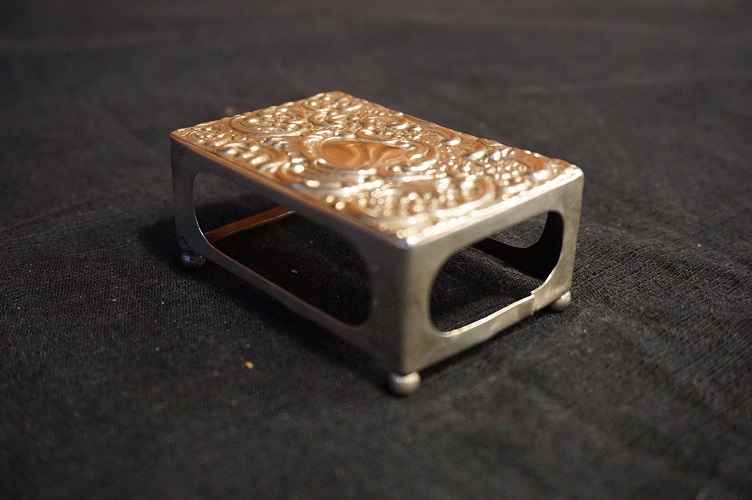 Antiek sterling zilveren luciferdooshouder (30031) - Afbeelding 2