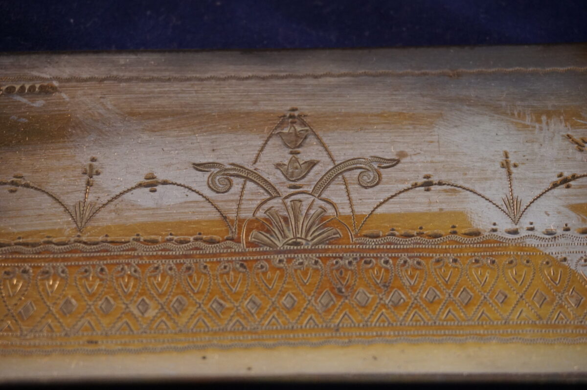 Antieke verzilverde schep met kunststof handvat - Afbeelding 5