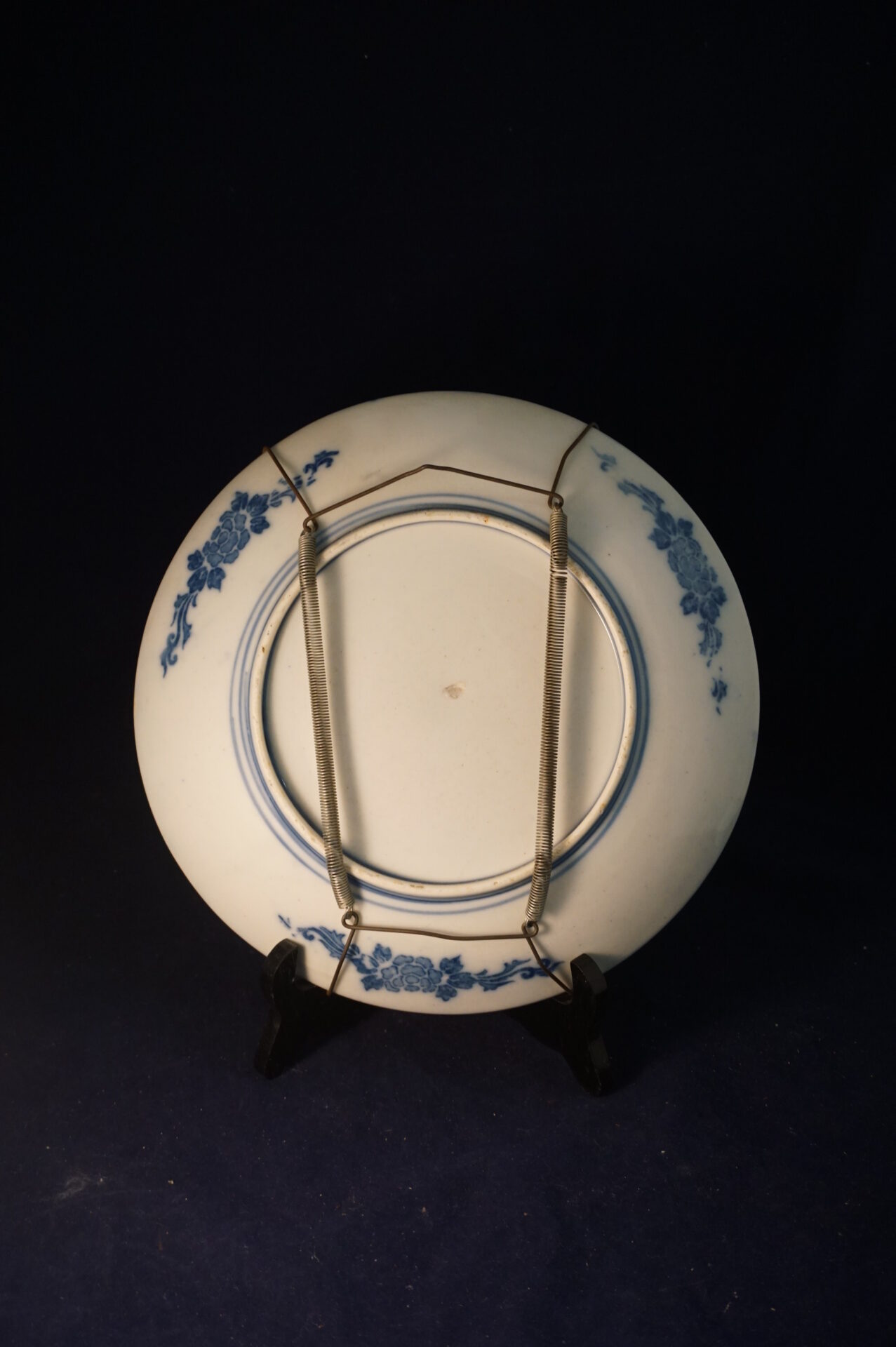 Antieke Meiji Imari Japans porseleinen bord - Afbeelding 3