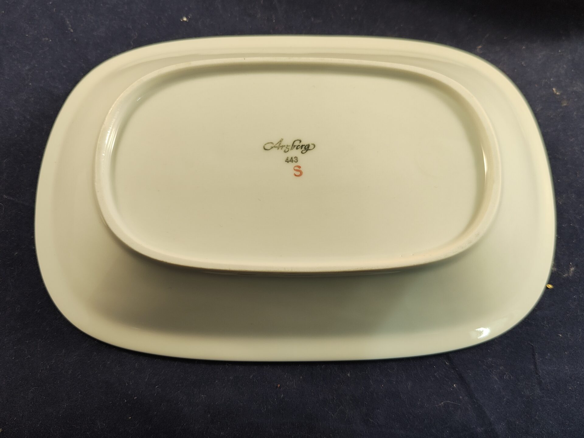 Vintage Arzburg Germany serveerschaal met vier kleine schalen - Afbeelding 3