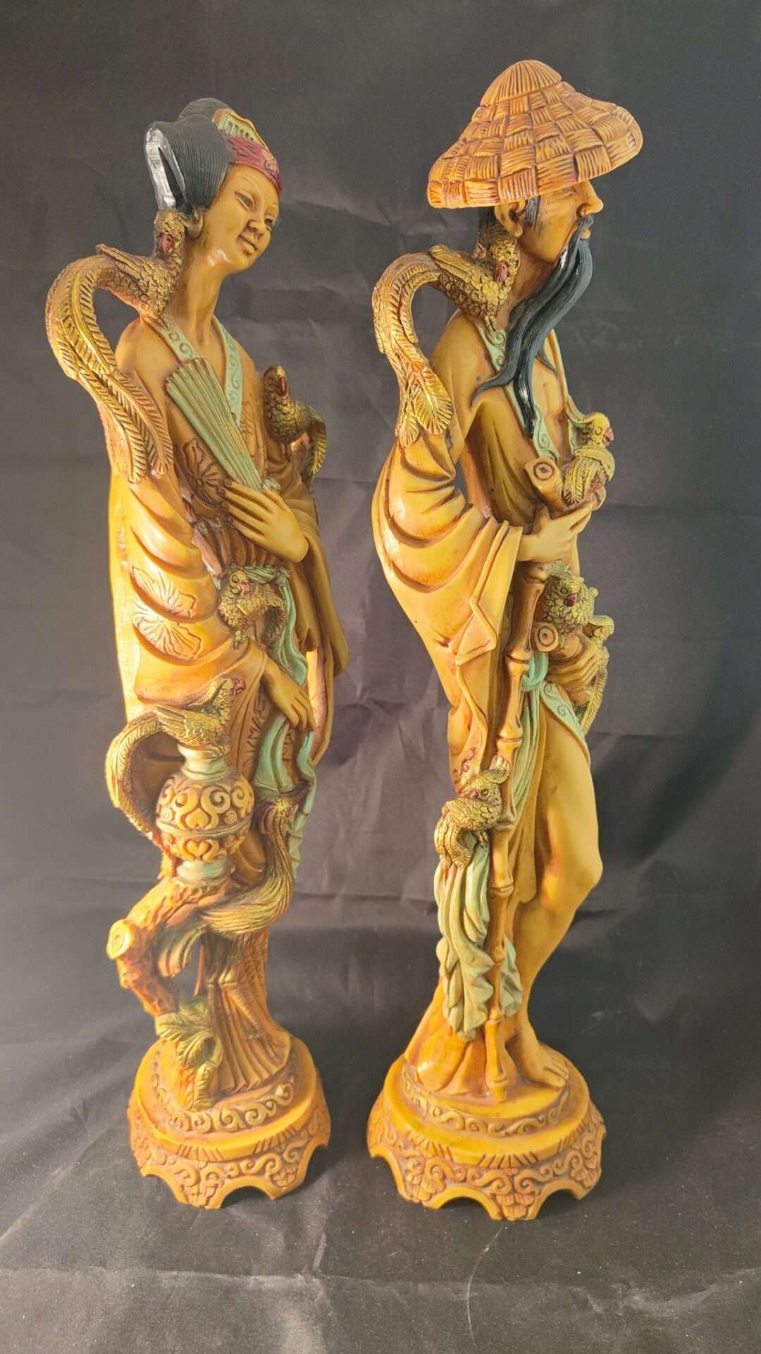 Chinese beelden man en vrouw - Afbeelding 5