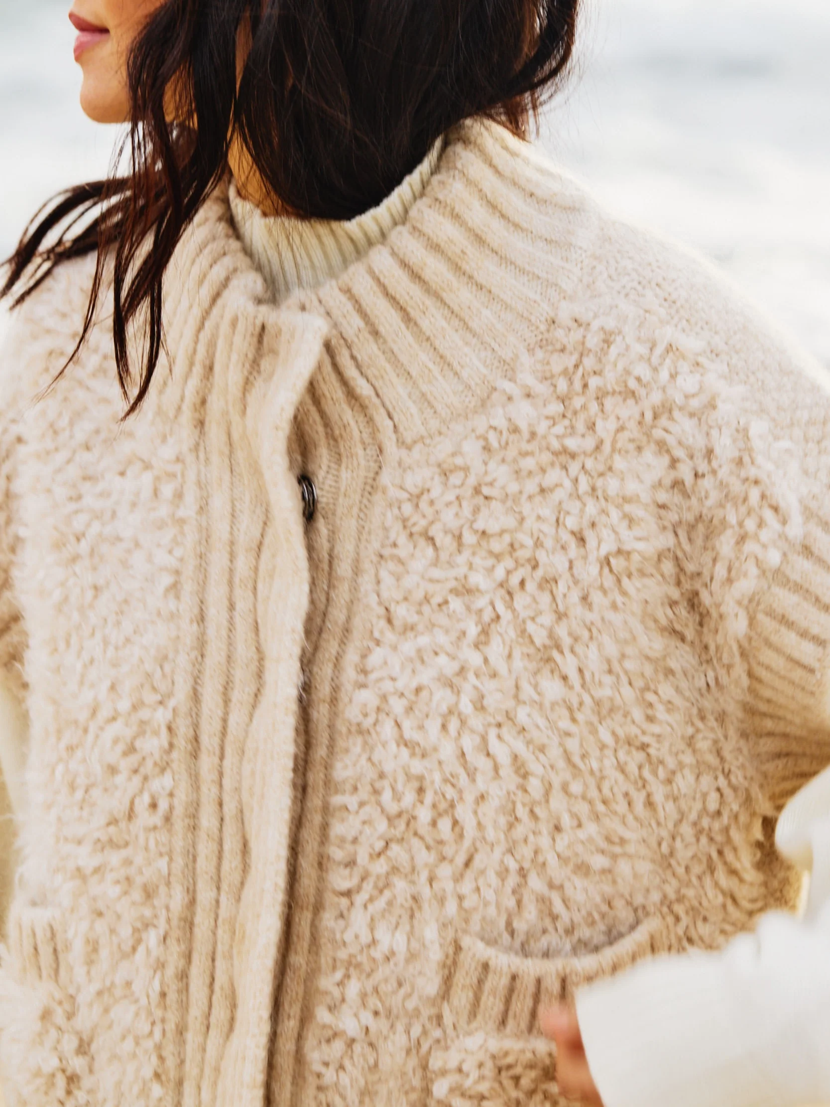 Vest Belgium Oatmeal Cream - Afbeelding 2