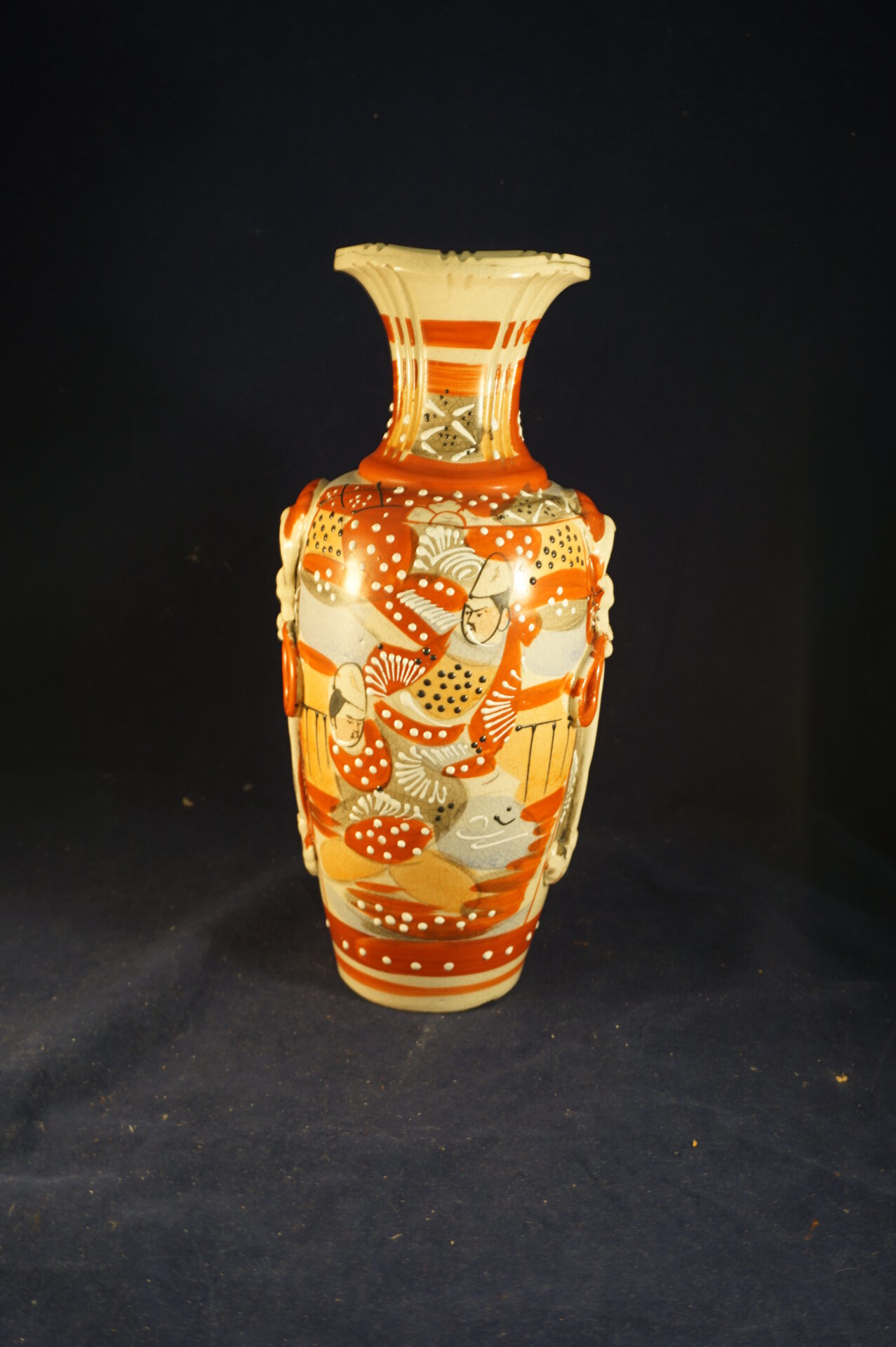 Brocante Japanse Satsuma Vaas - Afbeelding 2