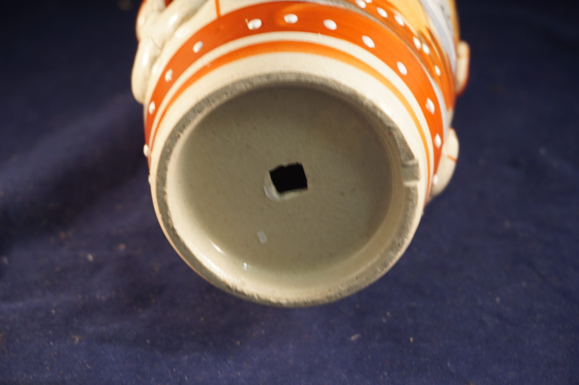 Brocante Japanse Satsuma Vaas - Afbeelding 7