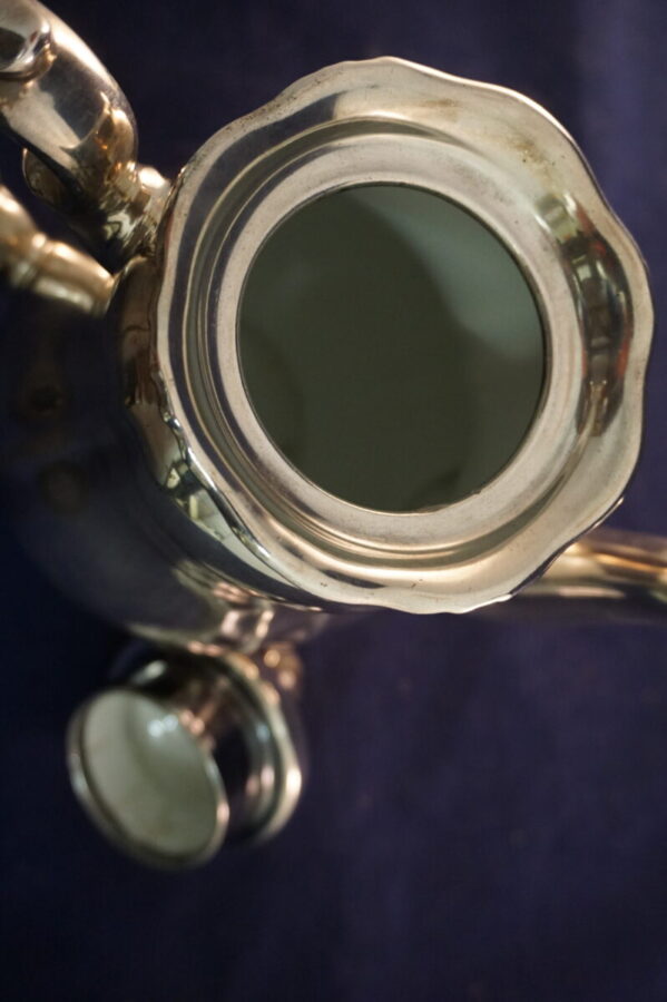 Armeluiszilver theepot of koffiepot - Afbeelding 6