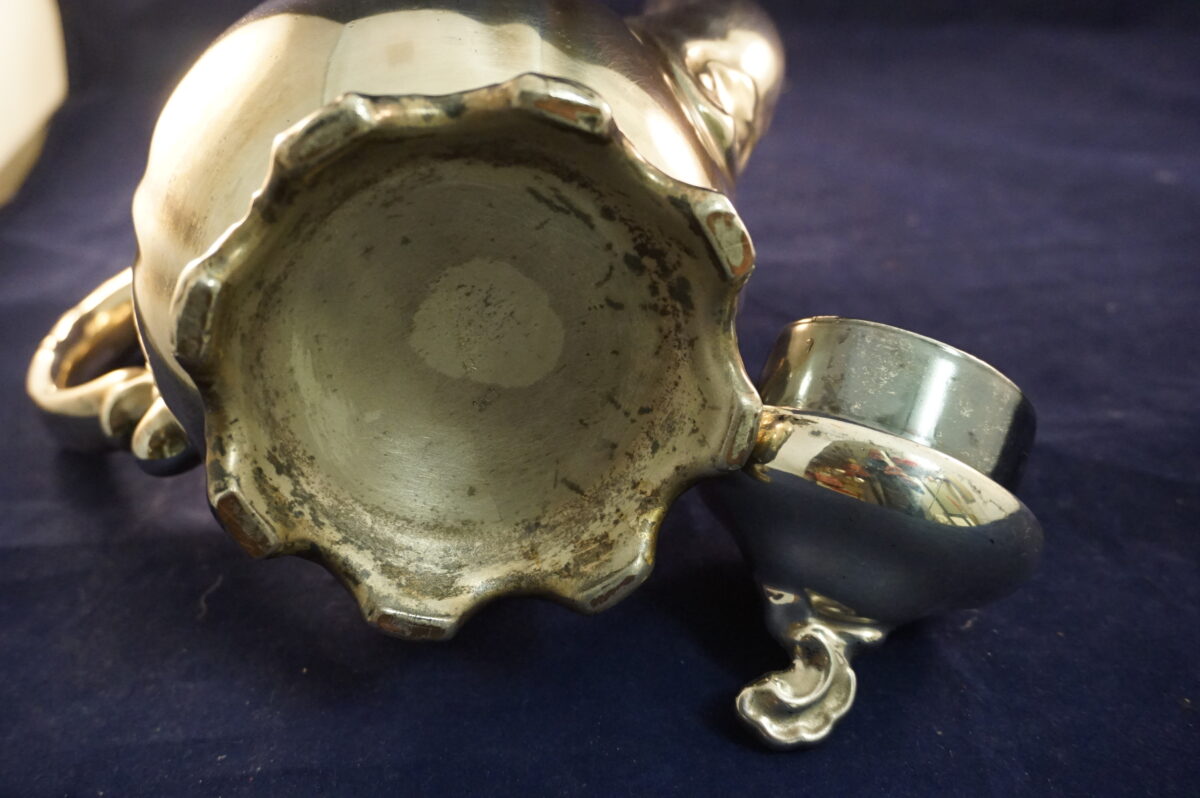 Armeluiszilver theepot of koffiepot - Afbeelding 8