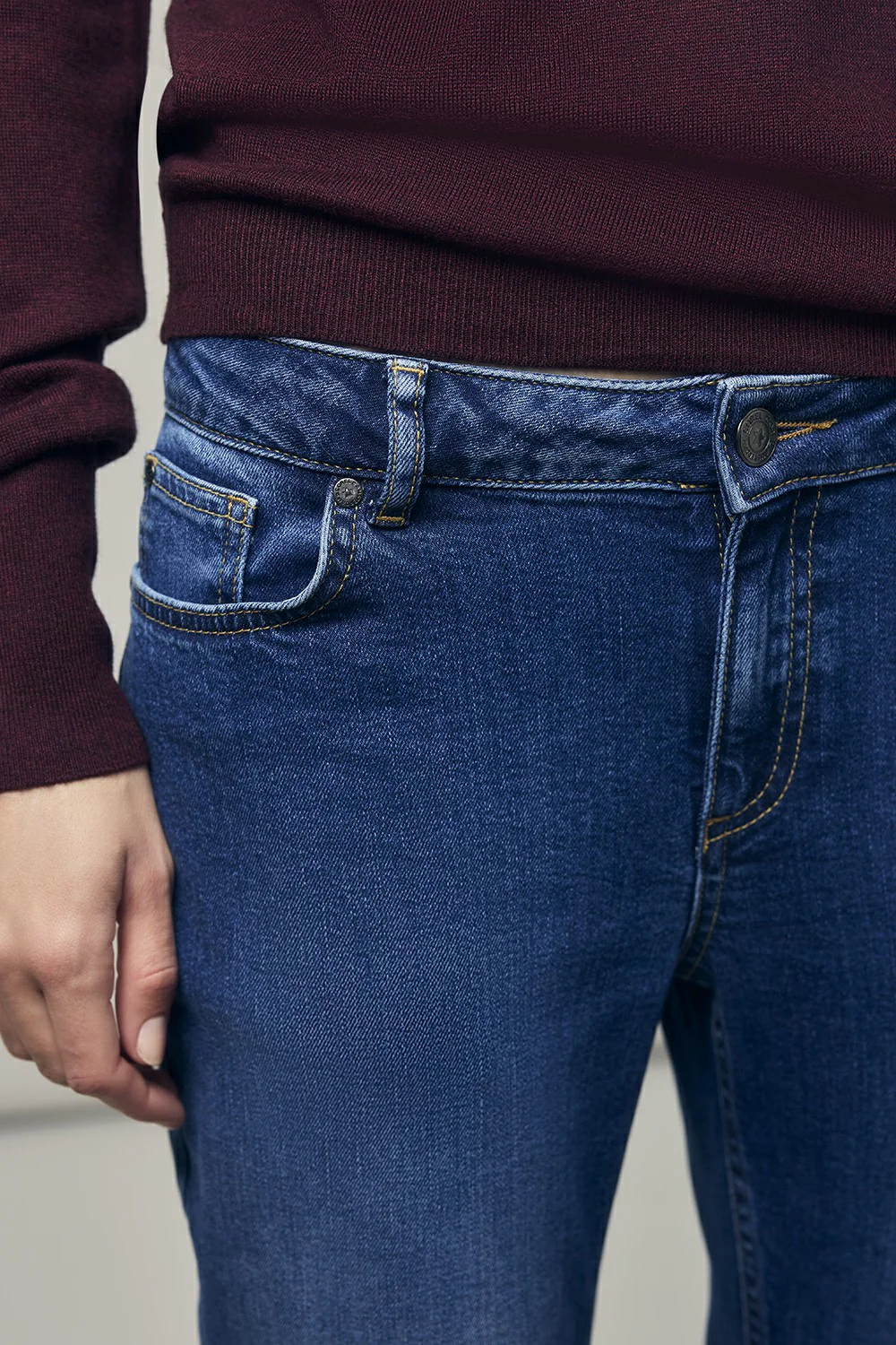 Corel Maggie Flare Jeans Denim Blue - Afbeelding 4