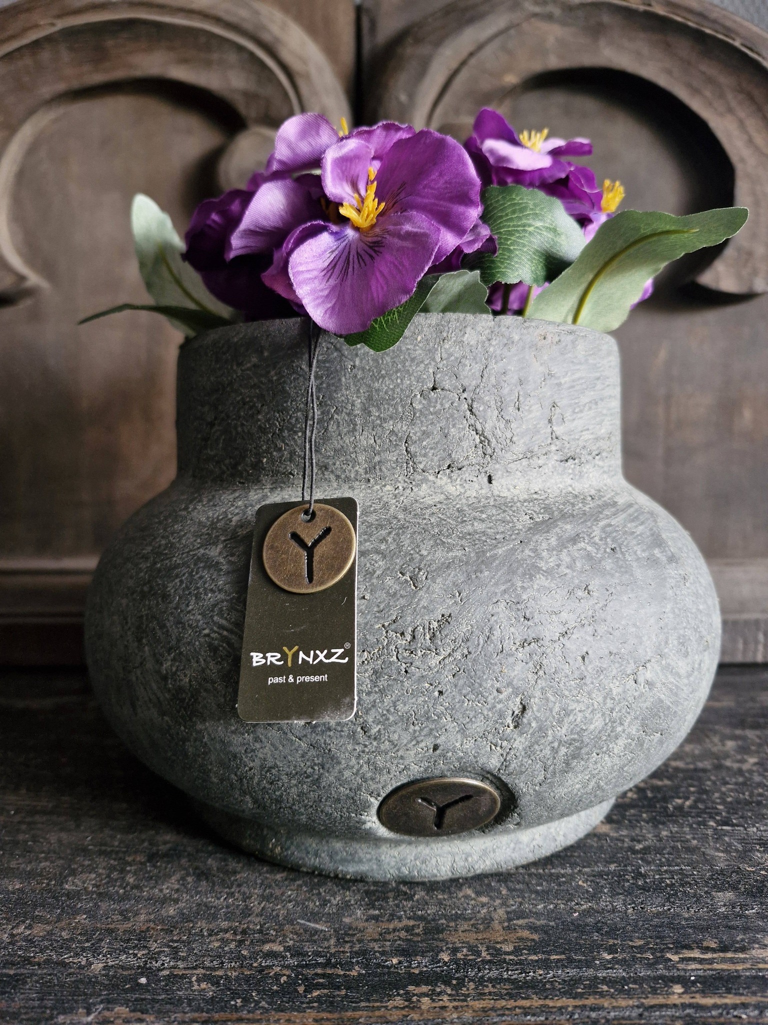 Brynxz Bloempot Majestic Vintage. M - Afbeelding 4