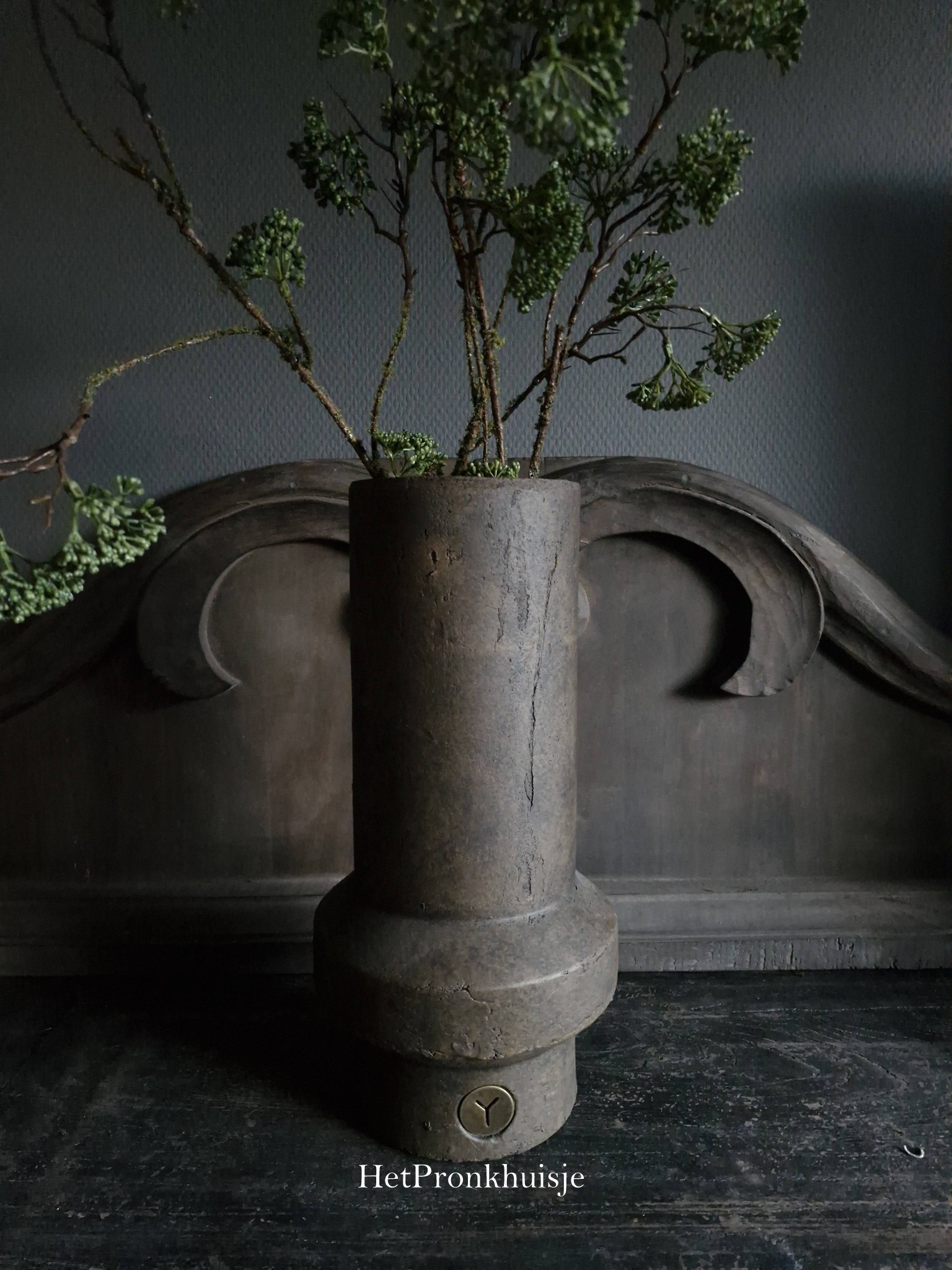 Brynxz vaas Ufo. Mejestic Brown - Afbeelding 3