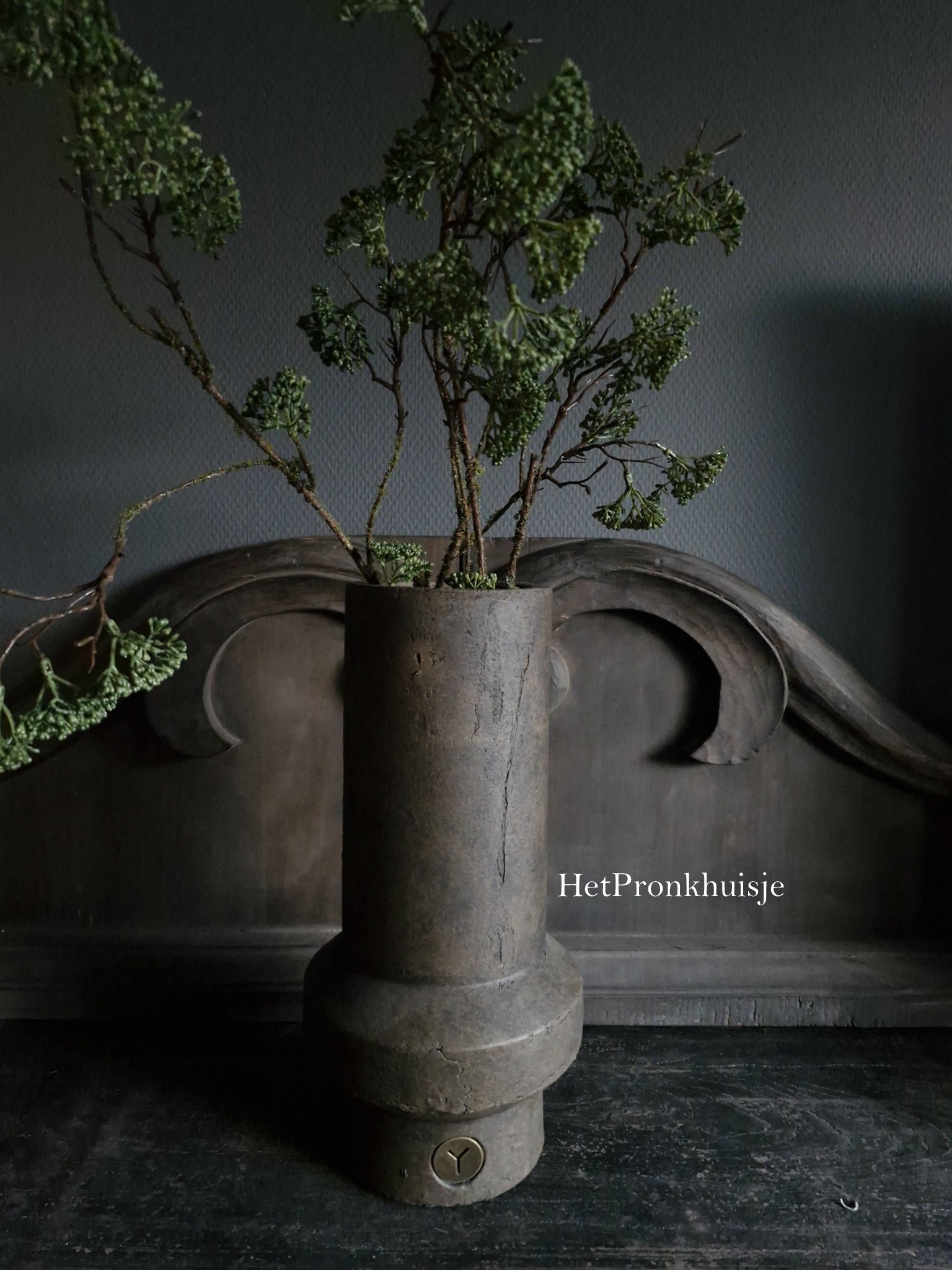 Brynxz vaas Ufo. Mejestic Brown - Afbeelding 2