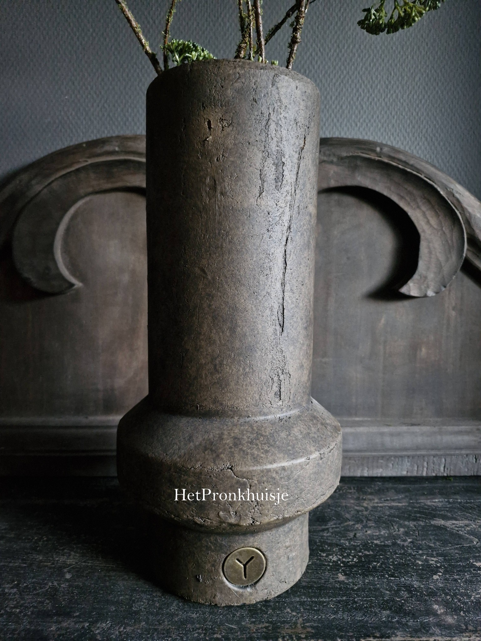 Brynxz vaas Ufo. Mejestic Brown - Afbeelding 7