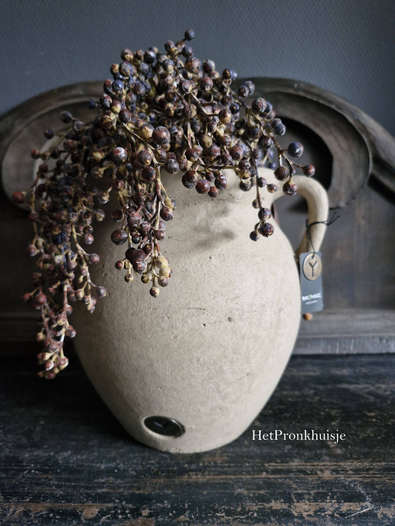 Brynxz. One ear jar. Majestic taupe - Afbeelding 2