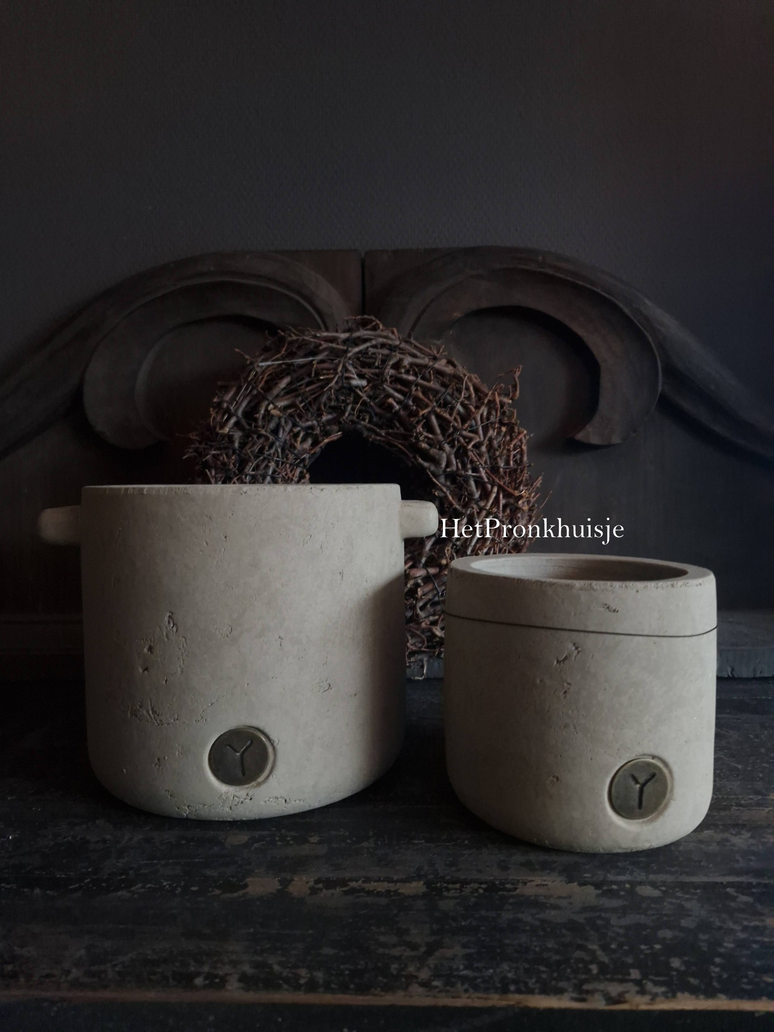 Brynxz. Set 2. Potten. Majestic Taupe - Afbeelding 2