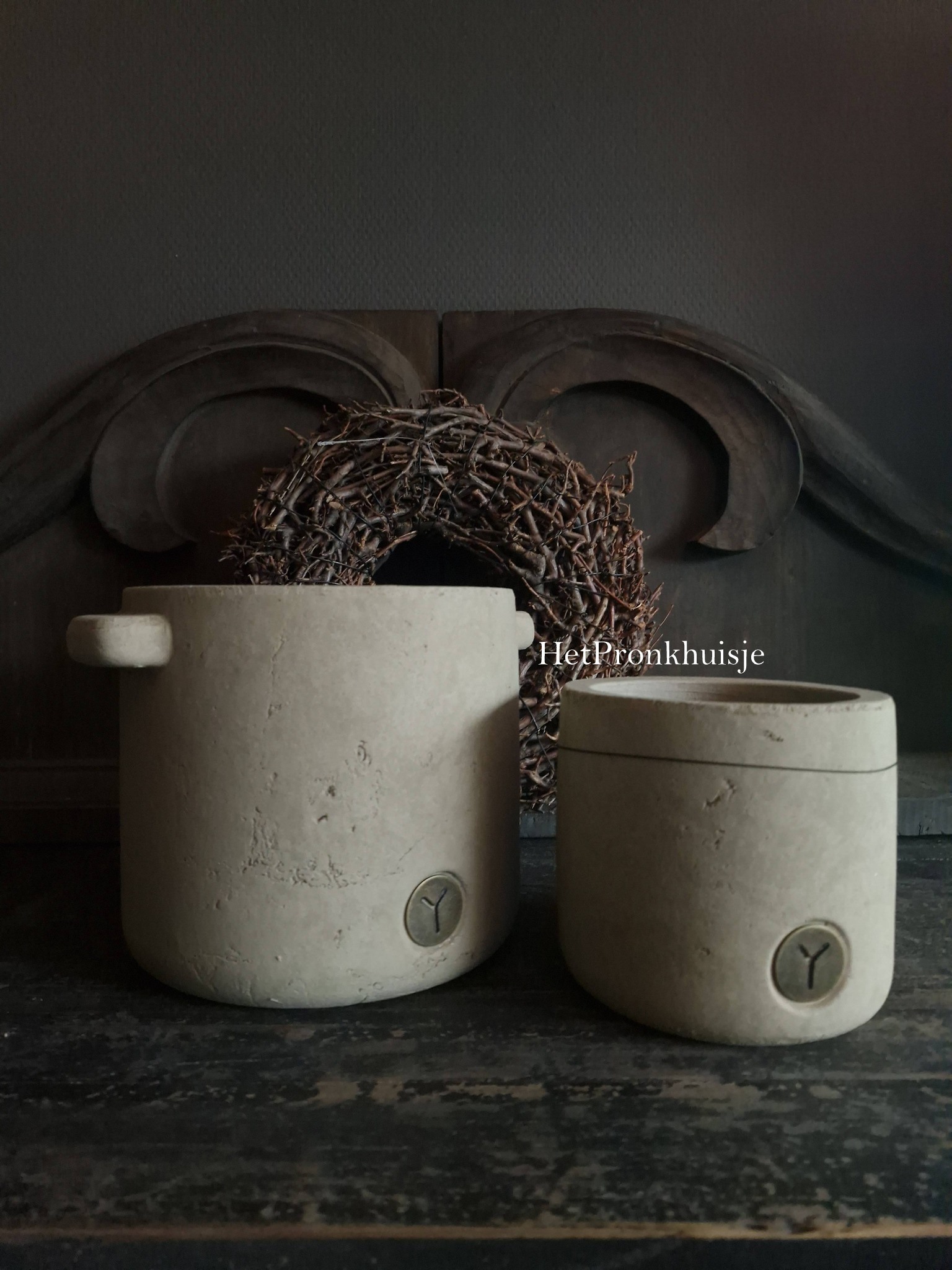 Brynxz. Set 2. Potten. Majestic Taupe - Afbeelding 3