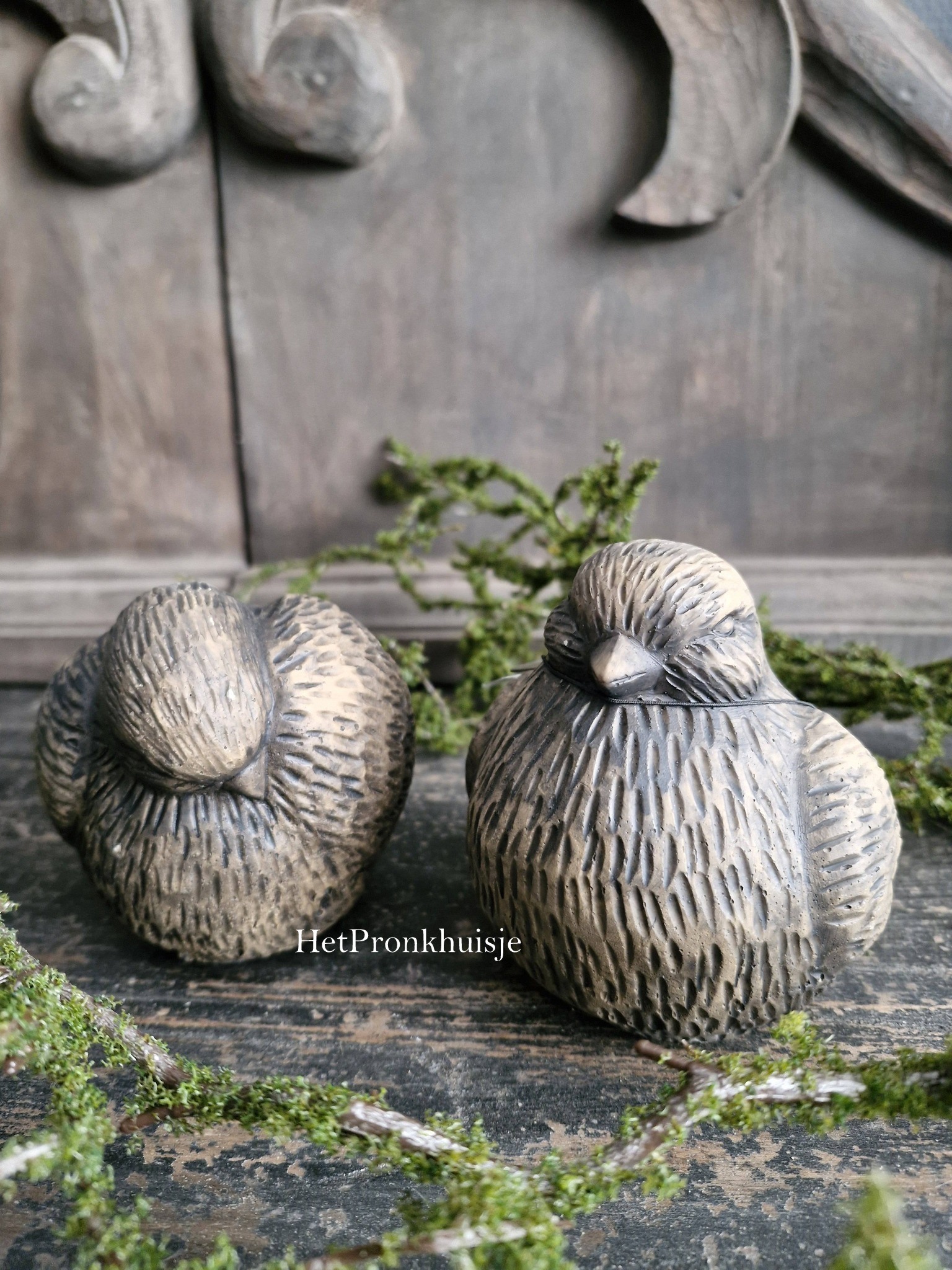 Brynxz. Set van 2 vogels. Majestic Brown - Afbeelding 4