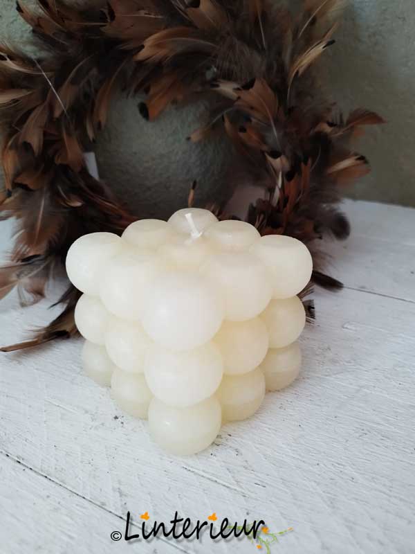 Bubbelkaars lichtgeel - Afbeelding 2