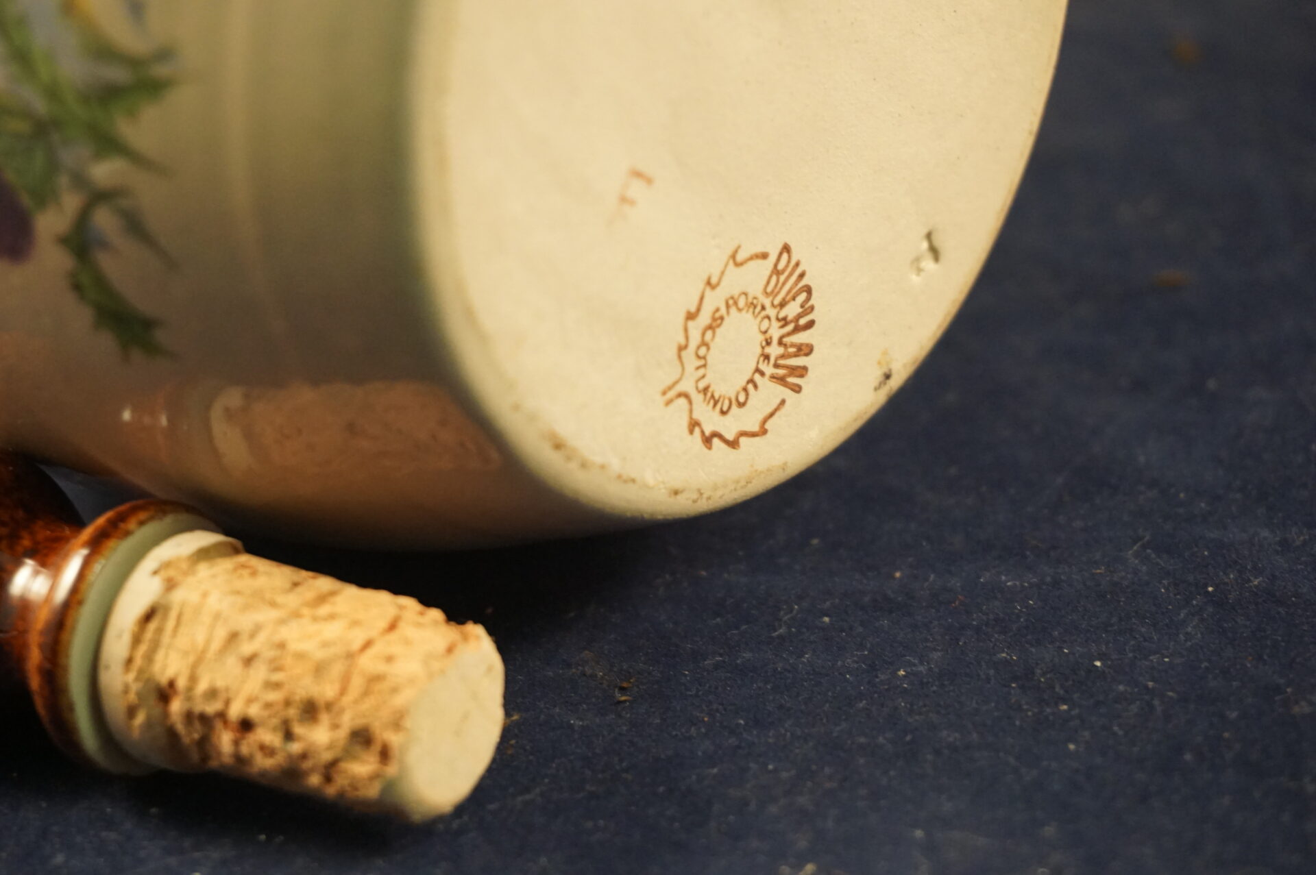 Buchan Potobello Scotland wiskey aardewerk karaf - Afbeelding 7