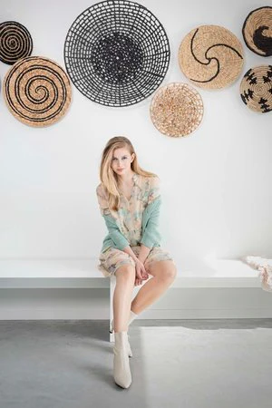 Dame Blanche Cardigan Cagno Suga Pool - Afbeelding 4