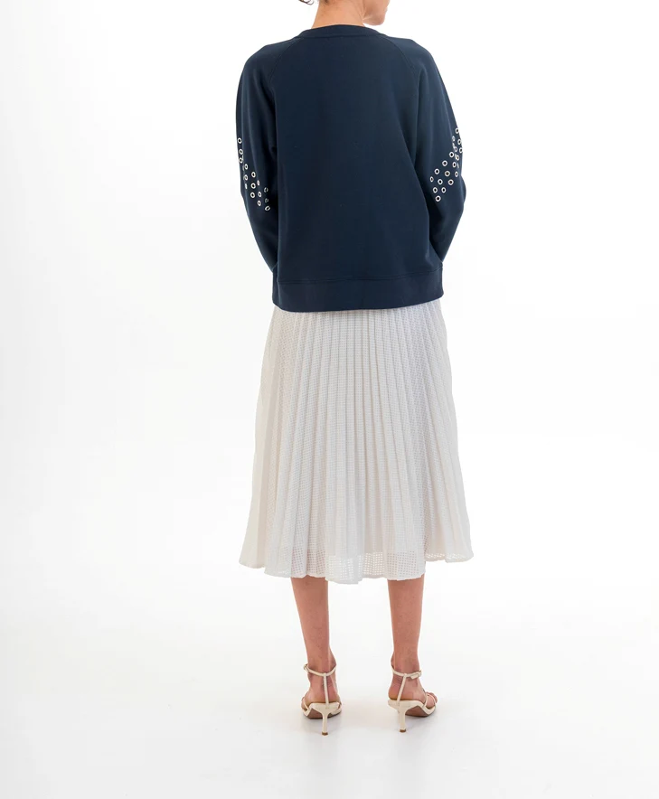 Sweater Holy Moly Navy - Afbeelding 4