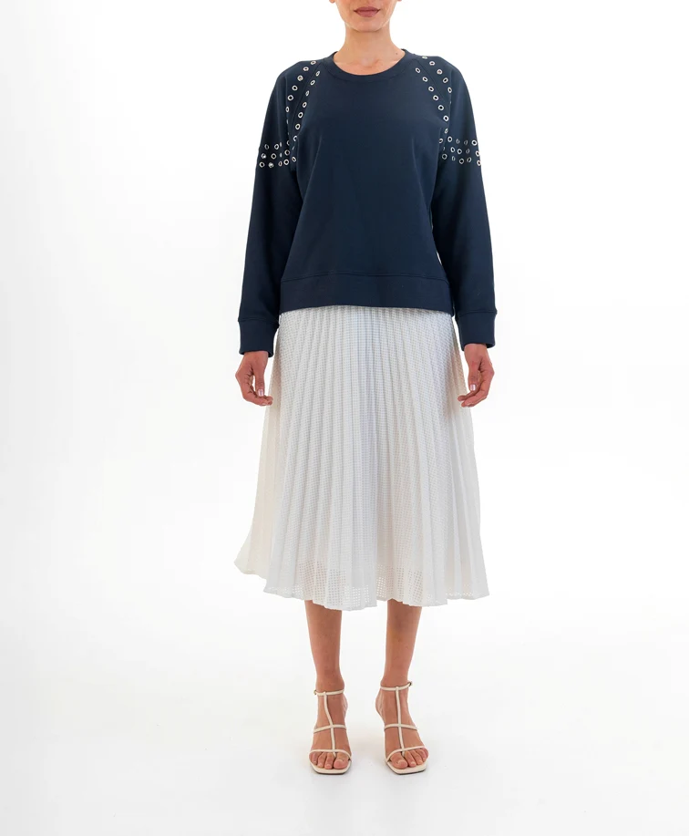 Sweater Holy Moly Navy - Afbeelding 5