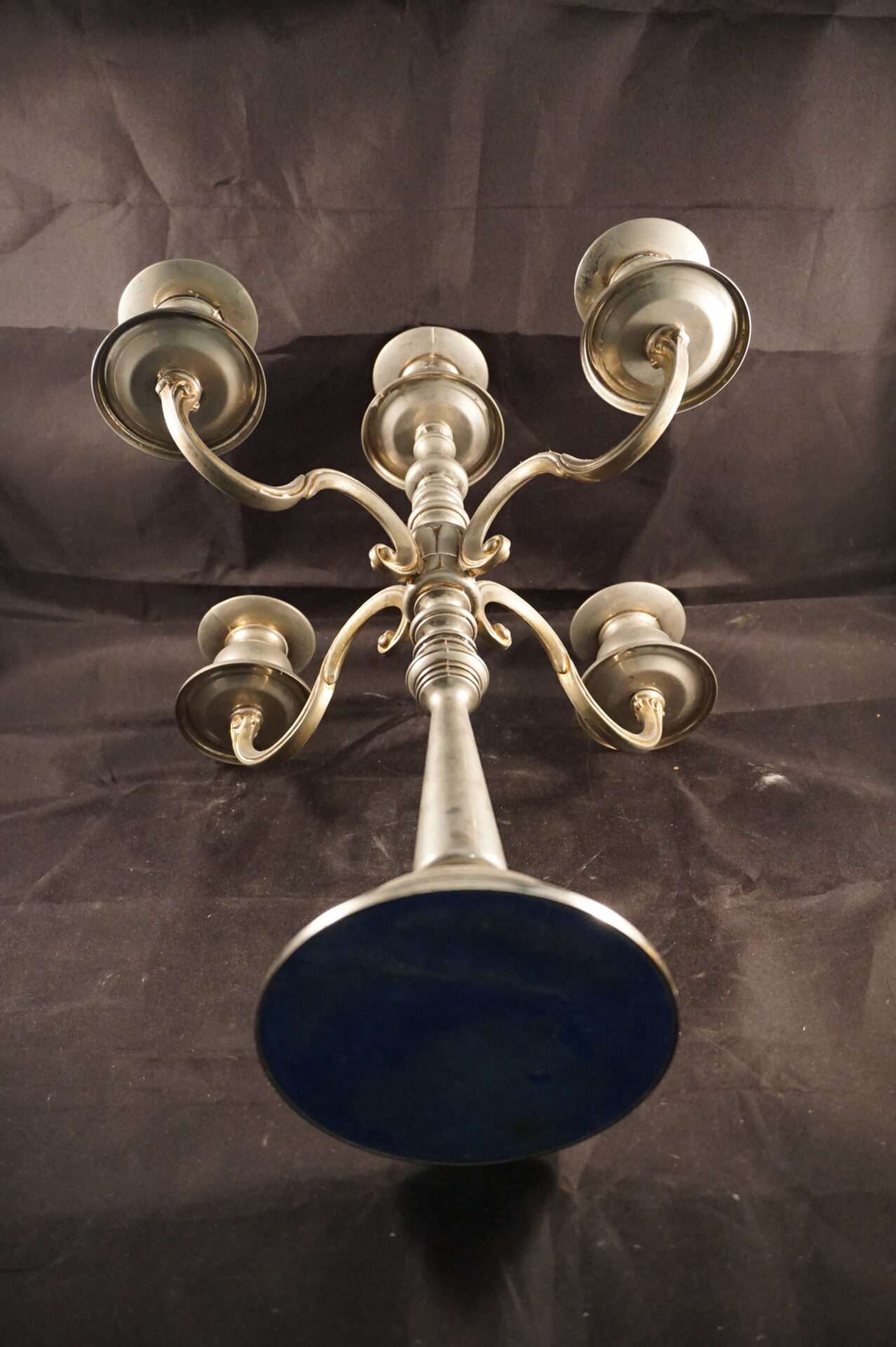 Brocante klassieke kandelaar 5 armen - Afbeelding 5