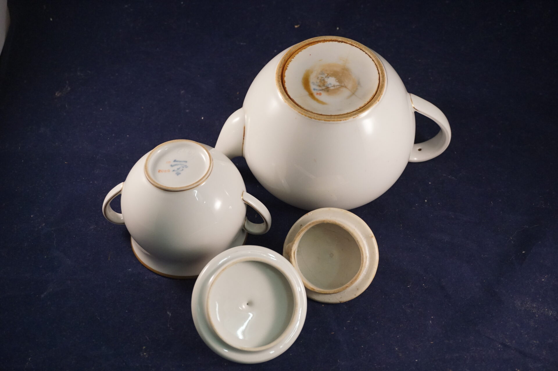 Art Deco Furstenberg porselein Germany servies - Afbeelding 4