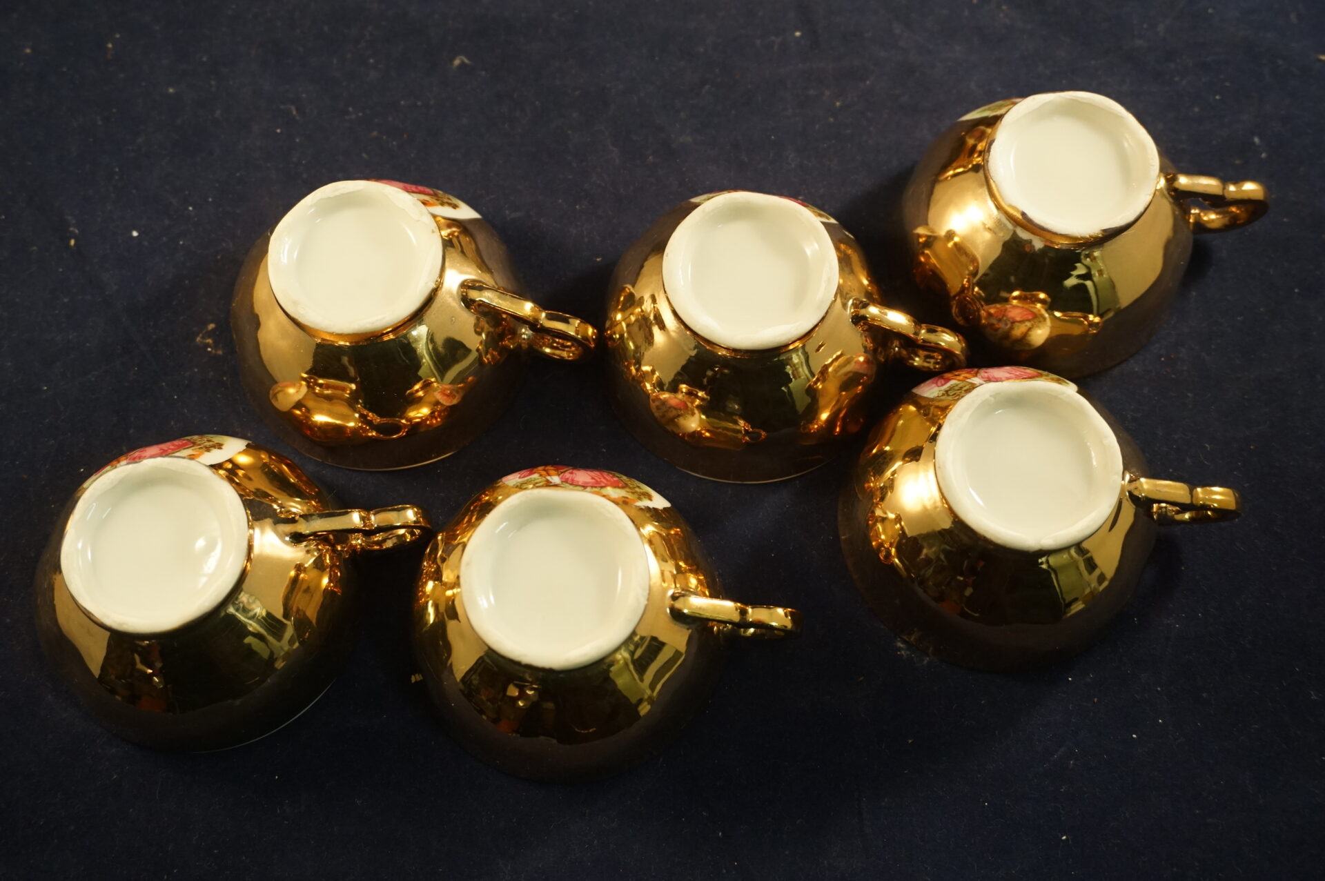 Goude Mokka Marie Antoinette servies - Afbeelding 5