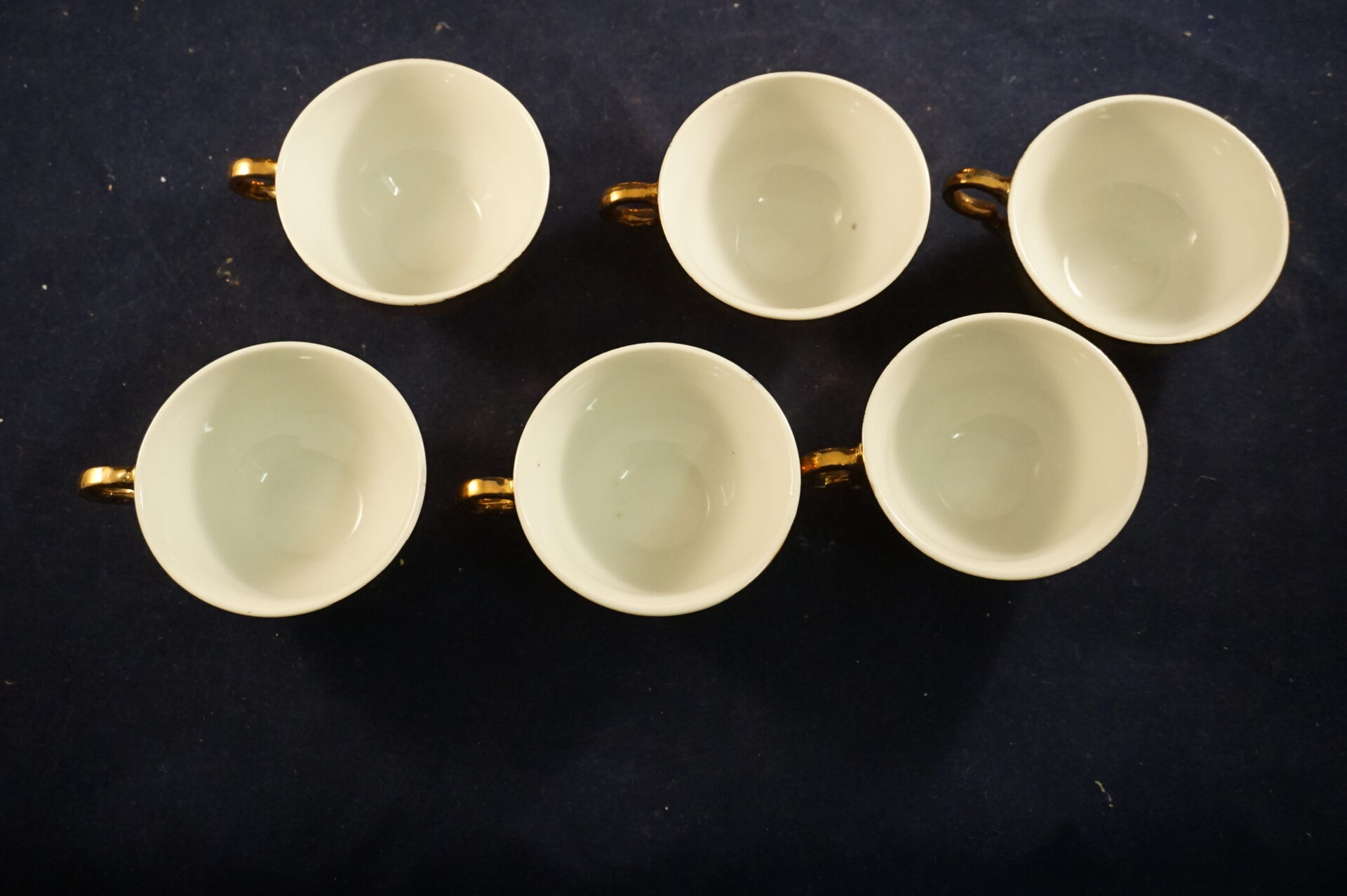 Goude Mokka Marie Antoinette servies - Afbeelding 6