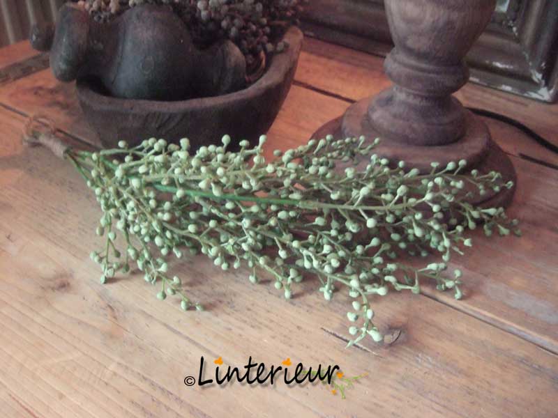 Groen dadeltakje kunst - Afbeelding 2