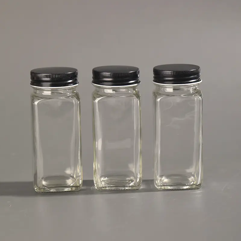 Kruidenpotjes met metalen deksel zwart - Afbeelding 7