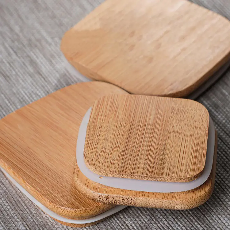 Voorraadpot vierkant met bamboe deksel - Afbeelding 9