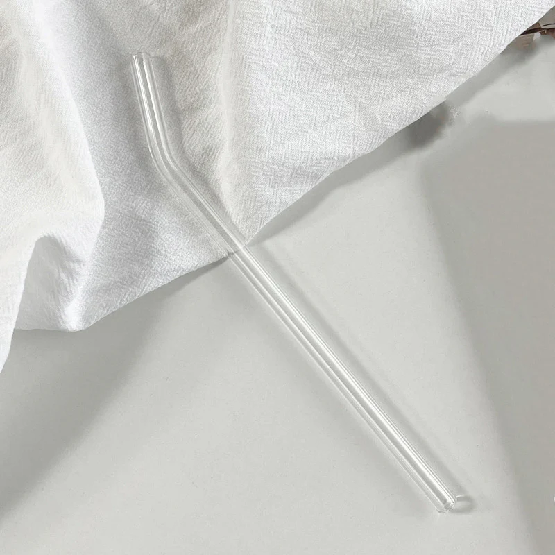 Stijlvolle glazen rietjes - 20cm - Afbeelding 4