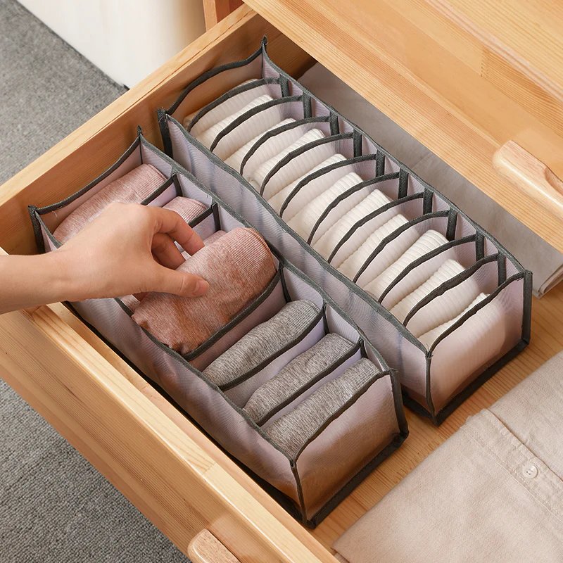 Kledingkast organizers donkergrijs - Afbeelding 5