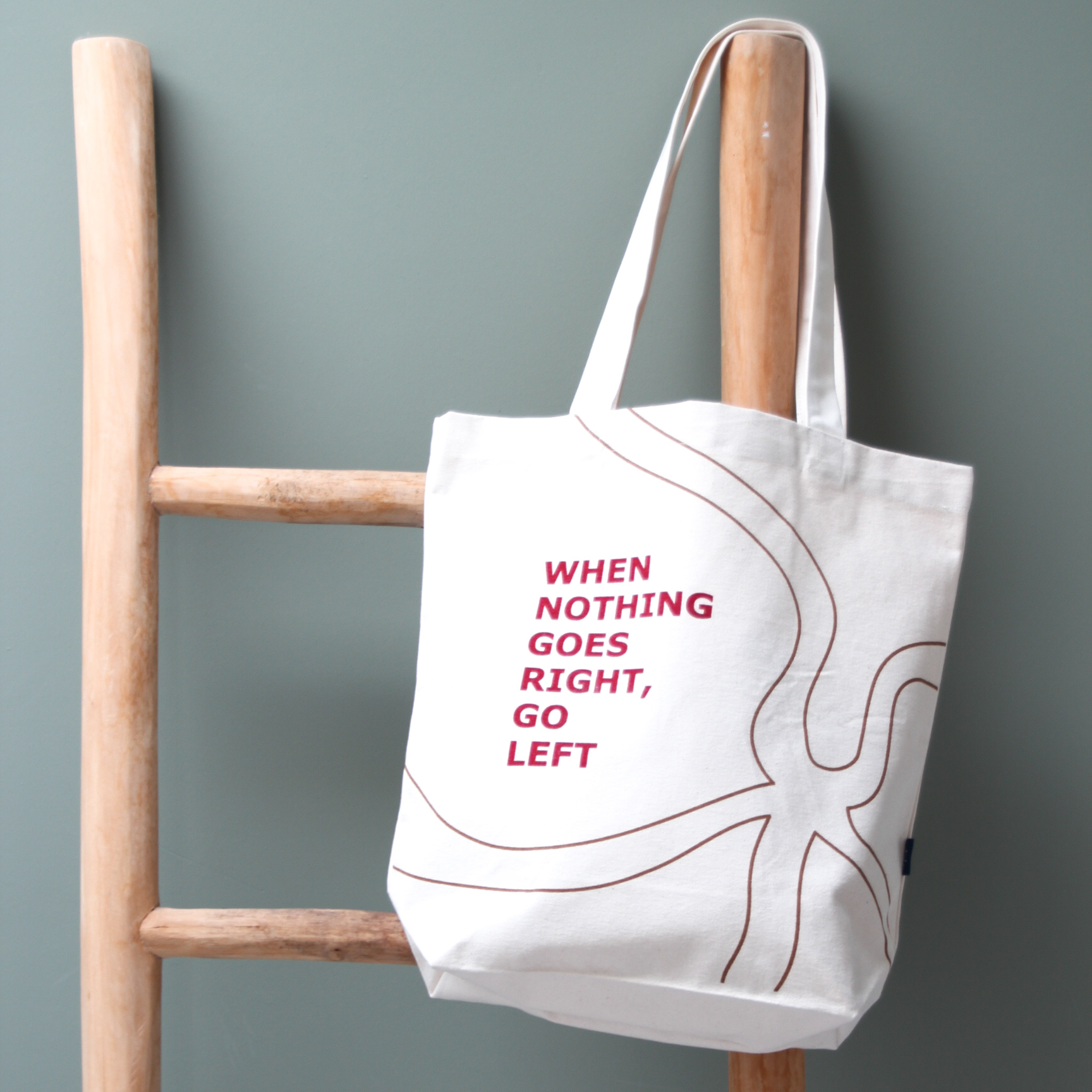 Tas van biologisch canvas katoen - Afbeelding 3