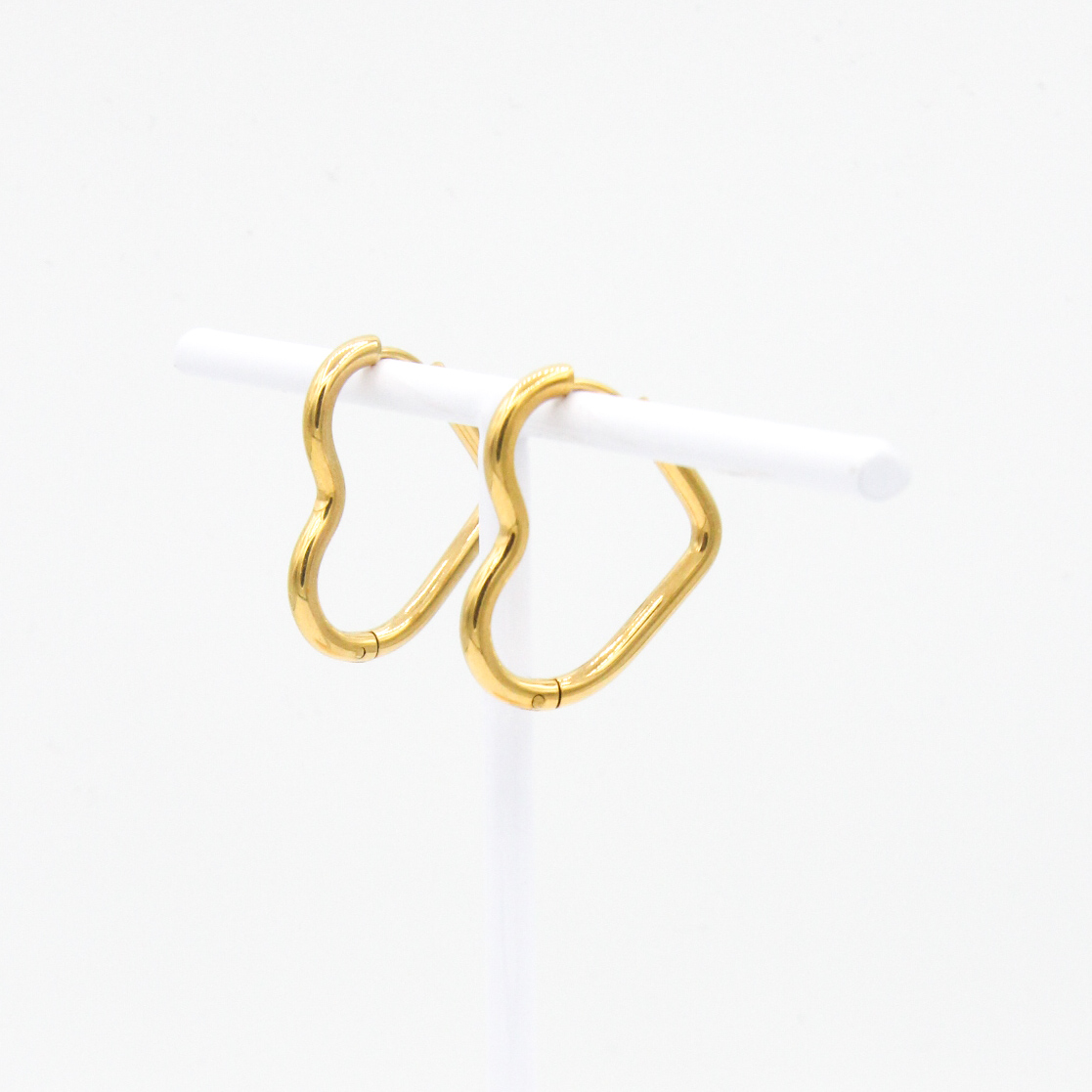 Hart creool – goud - Afbeelding 2